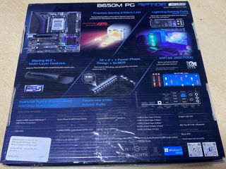 ASRock B650M PG RIPTIDE, AM5, AMD B650, Micro-ATX,WiFi 6E,Garantie foto 3