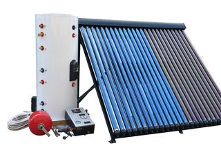 Colectoare solare cu tuburi vidate cu boiler de 300L