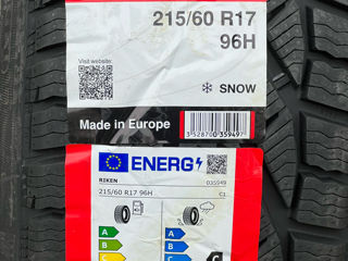 215/60 R17 Riken Snow (Michelin Group) / Доставка, livrare toata Moldova 2024 foto 2