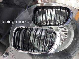 Решетки Ноздри На ВСЕ BMW E34 36 38 39 46 53 60 70 F01 F10 F30 G30 F15 X3 X5 X6 Grille BMW БМВ foto 7