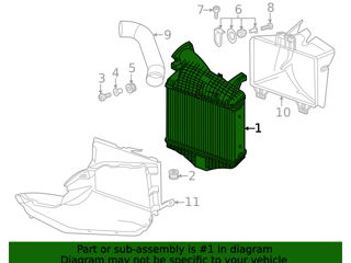 Inter-Cooler - Audi, Porsche, Lamborghini (4M0-145-803-BT) foto 2