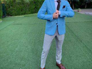 Vând 3 sacouri exclusive Sandro Livv – stofe premium Vitale Barberis Canonico (Italia) foto 5