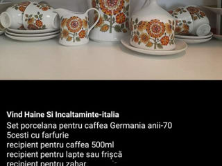 Set Porcelana de caffea  Germania/Bavaria Seltman Weiden ,Diana, anul 1970 foto 4