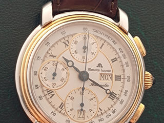 Maurice Lacroix Masterpiece Chronograph Steel / gold  18 k  ref... 67413