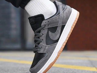 Nike SB Dunk Suede Grey/Black foto 5