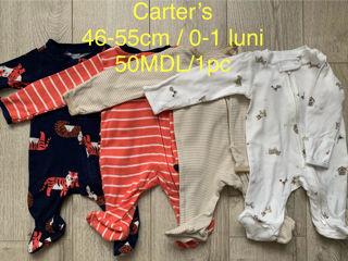 Одежда 0-3 мес H&M, Carters / Haine 0-3 luni foto 4