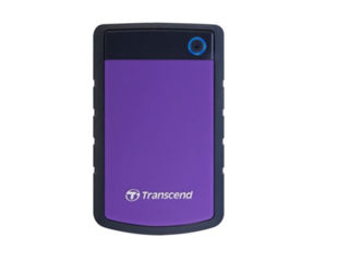 ATranscend StoreJet 25H3P 1TB Rubber Grey/Violet - всего 1249 леев!