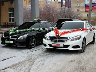 Mercedes-Benz albe/negre Hyundai Santa FE albe Transport cu sofer VIP class De la 50 €/zi foto 4
