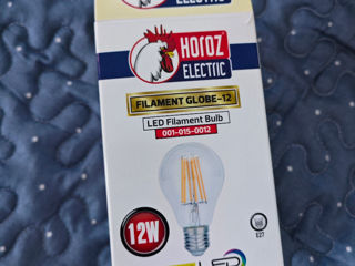 Bec LED cu filament Horoz GLOBE-12 foto 3