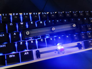 Tastatură mecanică cu castom Механическая клавиатура на базе клавиатуры red dragon k617 fizz foto 2