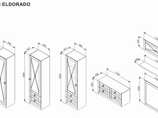 Living Eldorado. Calitate inalta, design modern. Va oferim livrare in toata moldova. Cronix.md foto 4