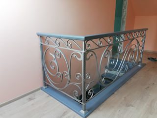 Перила кованые и лестницы / balustrade din fier forjat / scari foto 6