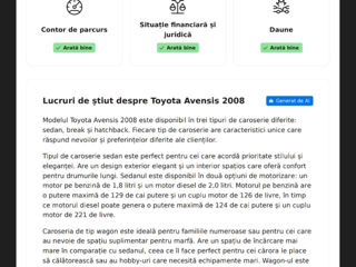 Toyota Avensis foto 10