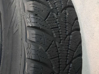 4 roţi. discuri +scaturi de iarnă 175/70 r14 (diskuri 4/100). rosava snowgard. opel. protector 90 %. foto 8