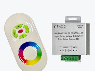 Диммер с пультом для светодиодной ленты, Panlight, светодиодное освещение в Молдове, RGB контроллер foto 9