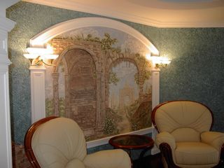 Барельефные панно, художественная роспись стен (фрески) foto 2