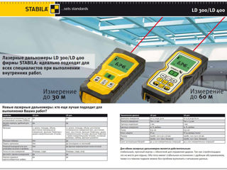 немецкий дальномер Stabila 60 метров оригинальный 100% с чехлом foto 6