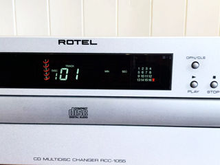 Rotel Hi-Fi Set:  Stereo Receiver Amplifier RX-1050 + Rotel RCC-1055 CD Player Changer фото 11