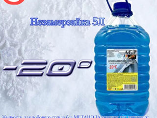 Незамерзайка, lichid pentru barpriz.  5lt , -20 , fără etanol  metanol foto 3