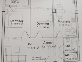 2-комн. кв., 61 м², 5/10 эт.