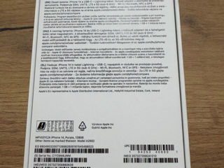 Iphone 14 128gb Purple nou sigilat cu certificat de garantie foto 2