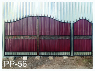 Porti din metal , balustrade, copertine, balustrade inox , porti in stoc foto 13