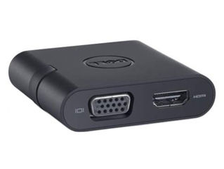 Dell DA200 Adapter-USB-C to HDMI VGA USB 3.0 Gigabit Ethernet foto 2