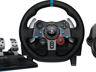 Игровой руль Logitech G29 / G920 / G923 + Коробка передач (отдельно) foto 2