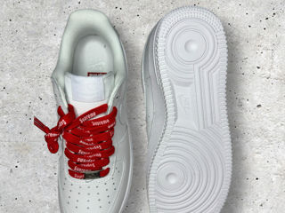 Nike air force 1 & supreme (white) foto 5