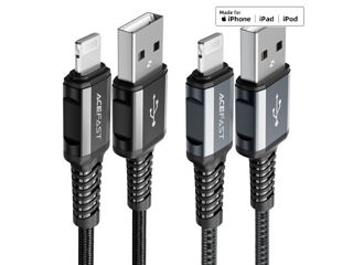 Cablu de date de încărcare din aliaj de aluminiu ACEFAST C1-02 USB-A la Lightning foto 7