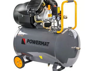 Компрессор Powermat PM-KO-100T-V2 530л/мин 100л foto 0