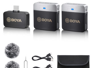 Microfon Boya BY-M1V4 / BY-M1V6 for iPhone & Android foto 10