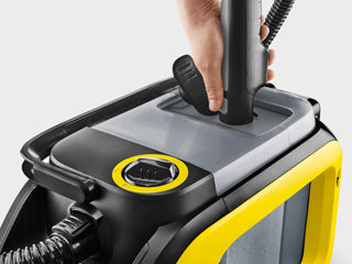 Chirie- Karcher  Aspirator cu abur pentru curățirea saltelelor / covoarelor / canapelelor . foto 2