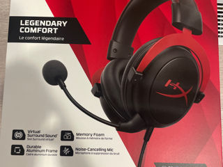 Casti gaming HyperX Cloud II. Noi!!!