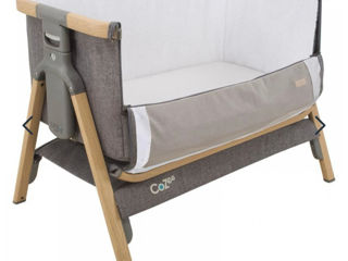 Co Sleeper Tutti Bambini CoZee Bedside Crib, Oak & Charcoal