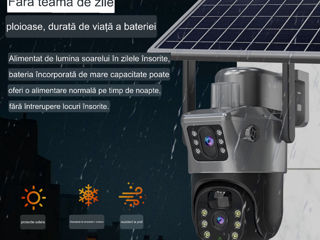 Cameră cu panou solar 4G cu imagine coloră 24/34 foto 2