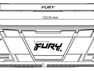 Memorie operativă Kingston Fury Renegade RGB DDR4 32GB (2x16) 3200MHz foto 3