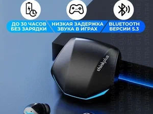 Bluetooth- наушники Lenovo GM2 Pro Black foto 3