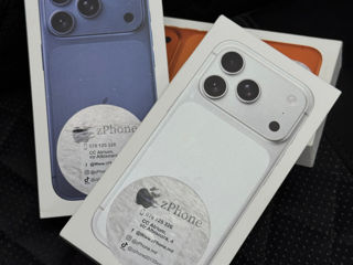 iPhone 17 Pro 256G Magazin zPhone Garanție 24Luni (128GB/256GB/512GB/1TB) Disponibile Toate Culorile foto 3