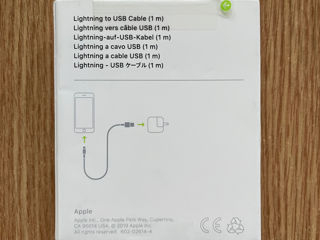 Кабель Apple Lightning to USB. Оригинал foto 2