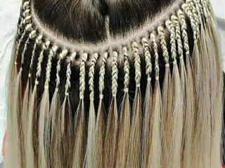 Наращивание волос, афрокосички