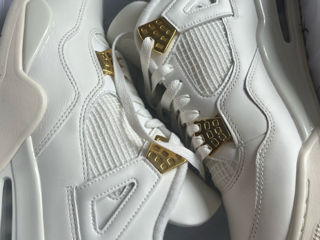 Jordan 4 White & Gold