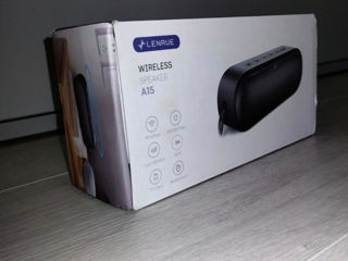 Boxă portabilă wireless Lenrue a15 foto 1