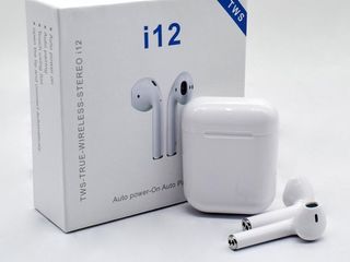 AirPods i12 TWS с микрофоном, без проводов за 300 л. foto 4