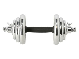 Set antrenament STC21 Abisal chrome dumbbell 20kg HMS în case тренировочный сет foto 9