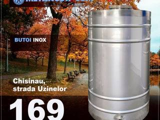 Butoiae inox pentru vin, ulei, miere. Бочки нержавейка для меда, вина, масла. foto 11