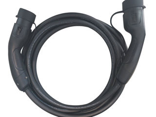 Cablu (cu fișe) pentru încărcător Type 2 - Type 2, 22 kW, 32A, 380V (Trifazat) foto 2