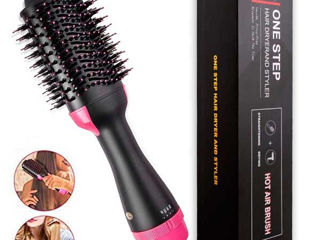 Фен щетка расческа 4 в 1-One Step Hair Dryer & Styler Brush Salon Style foto 1