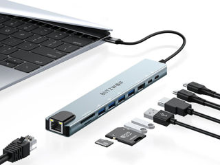 BlitzWolf 10 in 1 USB C Hub foto 0