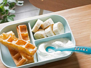 Set de masa silicon Beaba 2 piese фото 3